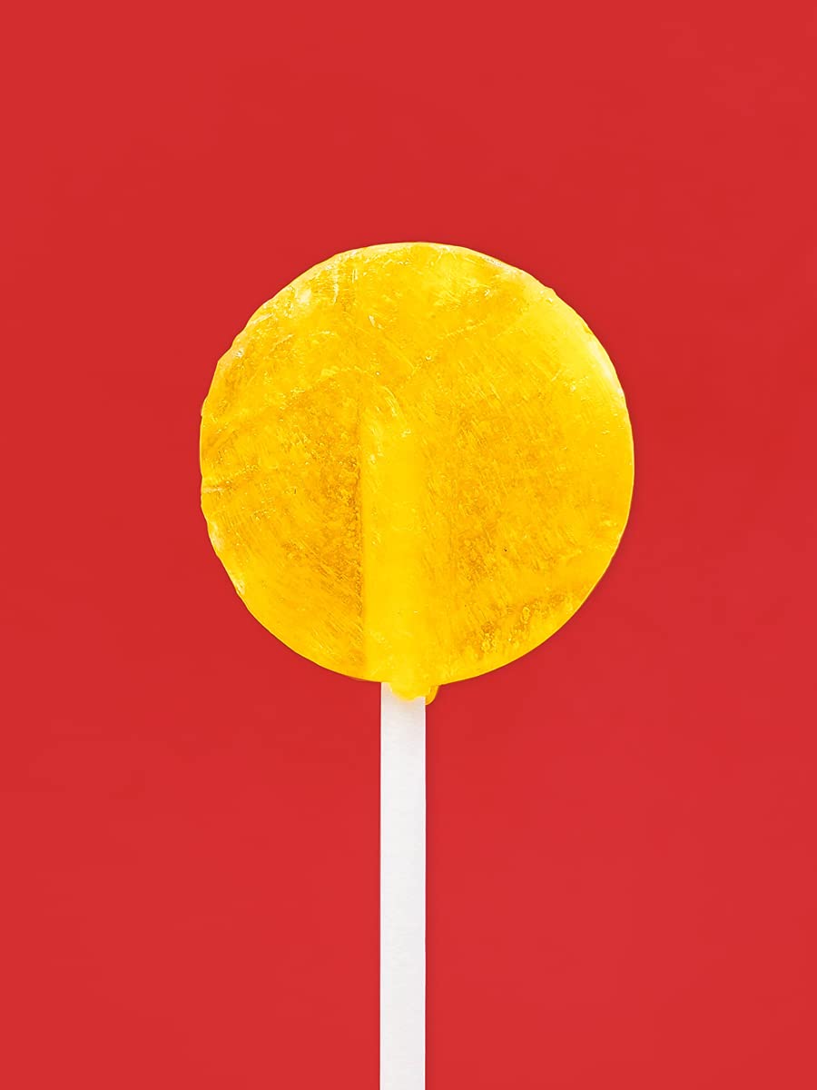 Assorted Bulk Lollipops | Solid Caramel with Fruit Flavors - 5 lb (2.26 kg) Bag