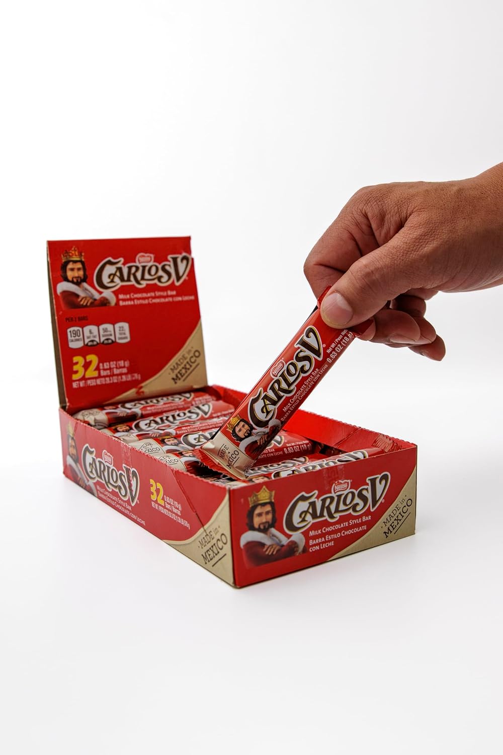 Carlos V – Milk Chocolate Bars | Classic Mexican Chocolate