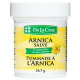 De La Cruz Arnica Salve - Foot Cream for Dry Cracked Heels and Feet - Moisturizing Hand Salve for Dried Hands - 24 Hour Moisture Foot Cream for Dry Cracked Feet and Rough Skin - (2 Ounces)