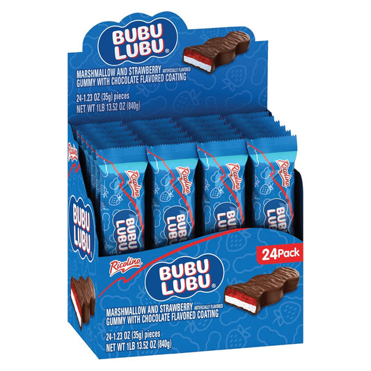 Ricolino Bubulubu – Strawberry Flavored Marshmallow Chocolate Bar