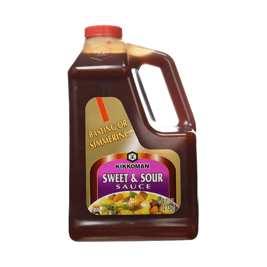 Kikkoman Sweet and Sour Sauce,Organic Dark Red Kidney, 4.67 Pound (Pack of 1),75 Ounce