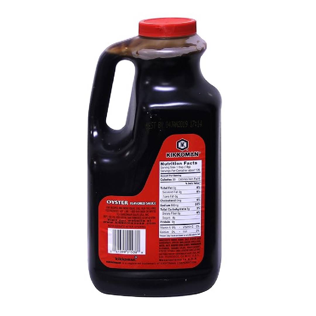 Kikkoman Oyster Flavored Sauce Red Label, 5 Pound
