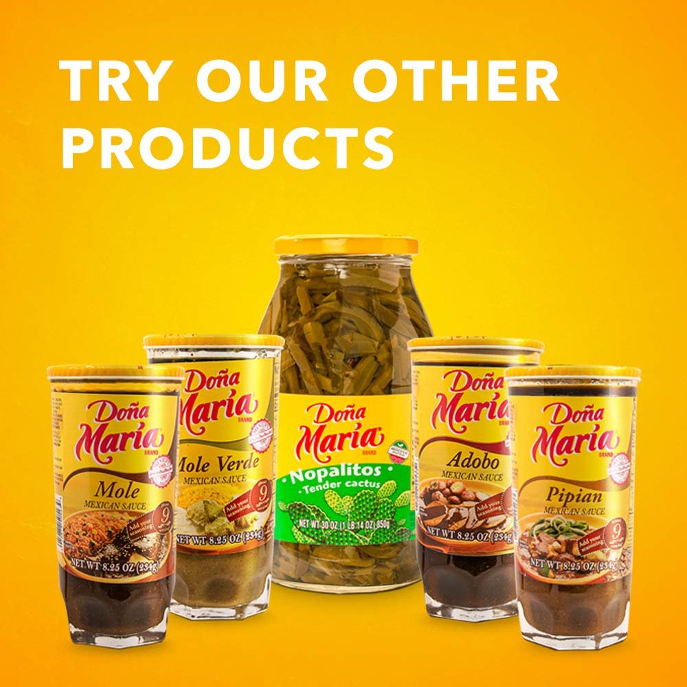 Dona Maria Mole Regular Paste, 8.25 Ounce