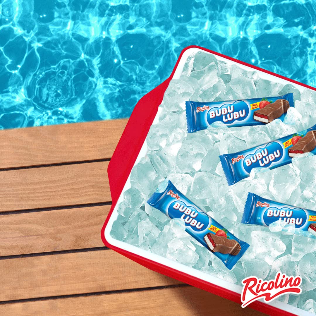 Ricolino Bubulubu – Strawberry Flavored Marshmallow Chocolate Bar