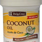 De La Cruz Coconut Oil - Expeller Pressed Coconut Oil for Skin and Hair - Natural Moisturizer for Skin and Hair - 2.2oz (3 Jars)