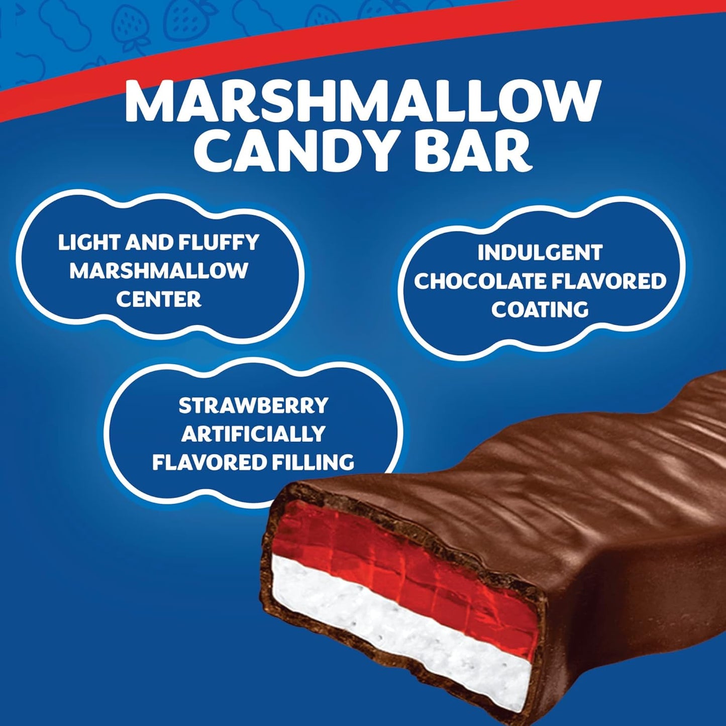 Ricolino Bubulubu – Strawberry Flavored Marshmallow Chocolate Bar
