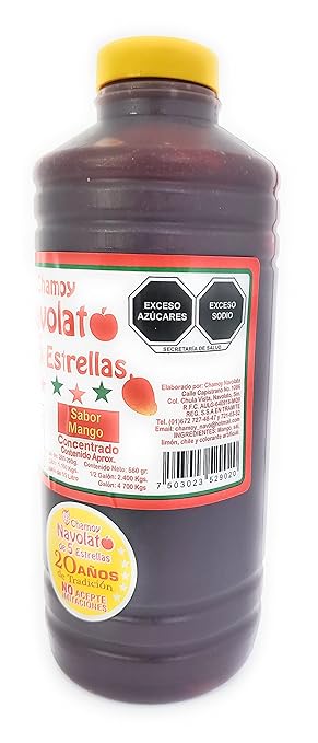 5 Estrellas Chamoy Navolato – 1 Lt Bottle