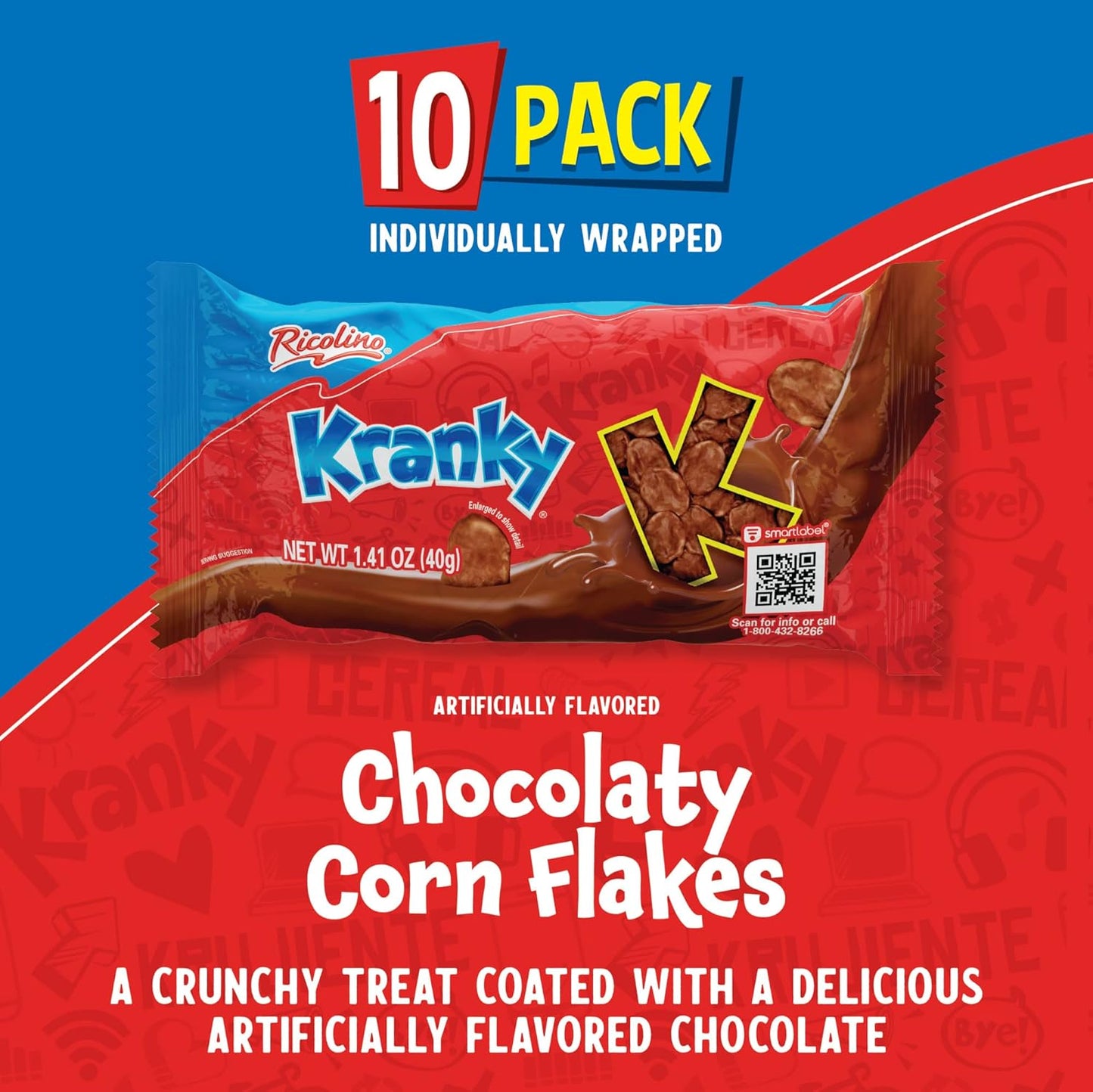 Ricolino – Kranky Chocolate Coated Corn Flakes