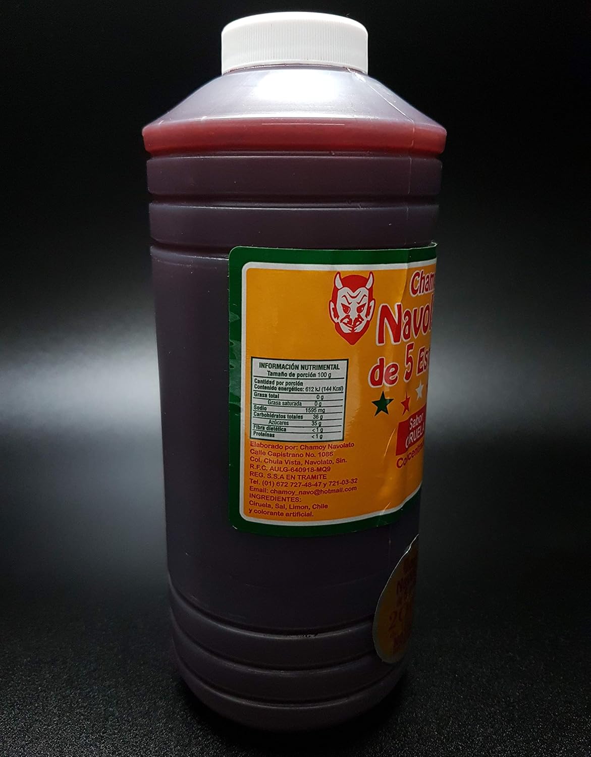 5 Estrellas Chamoy Navolato – 1 Lt Bottle
