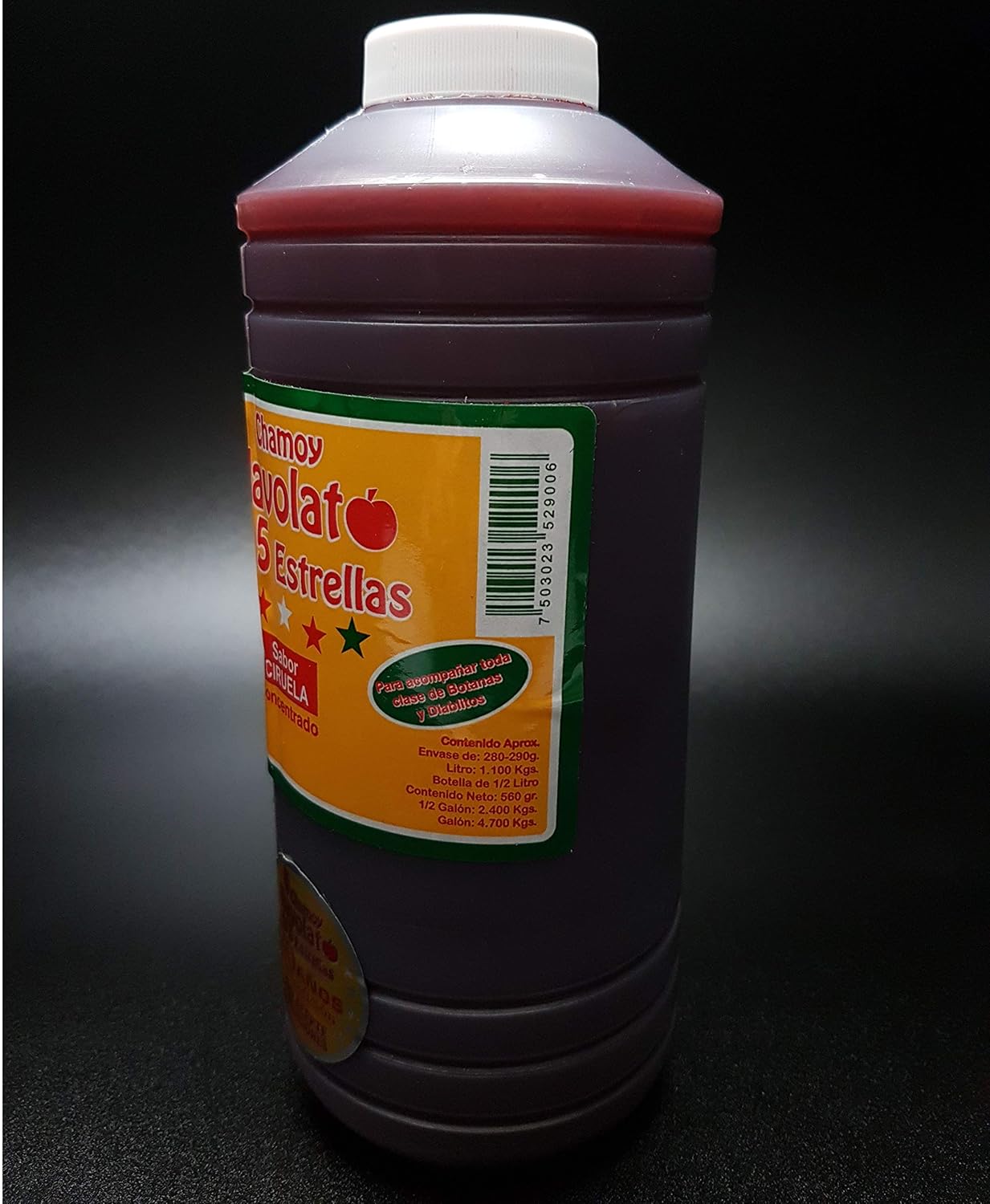 5 Estrellas Chamoy Navolato – 1 Lt Bottle