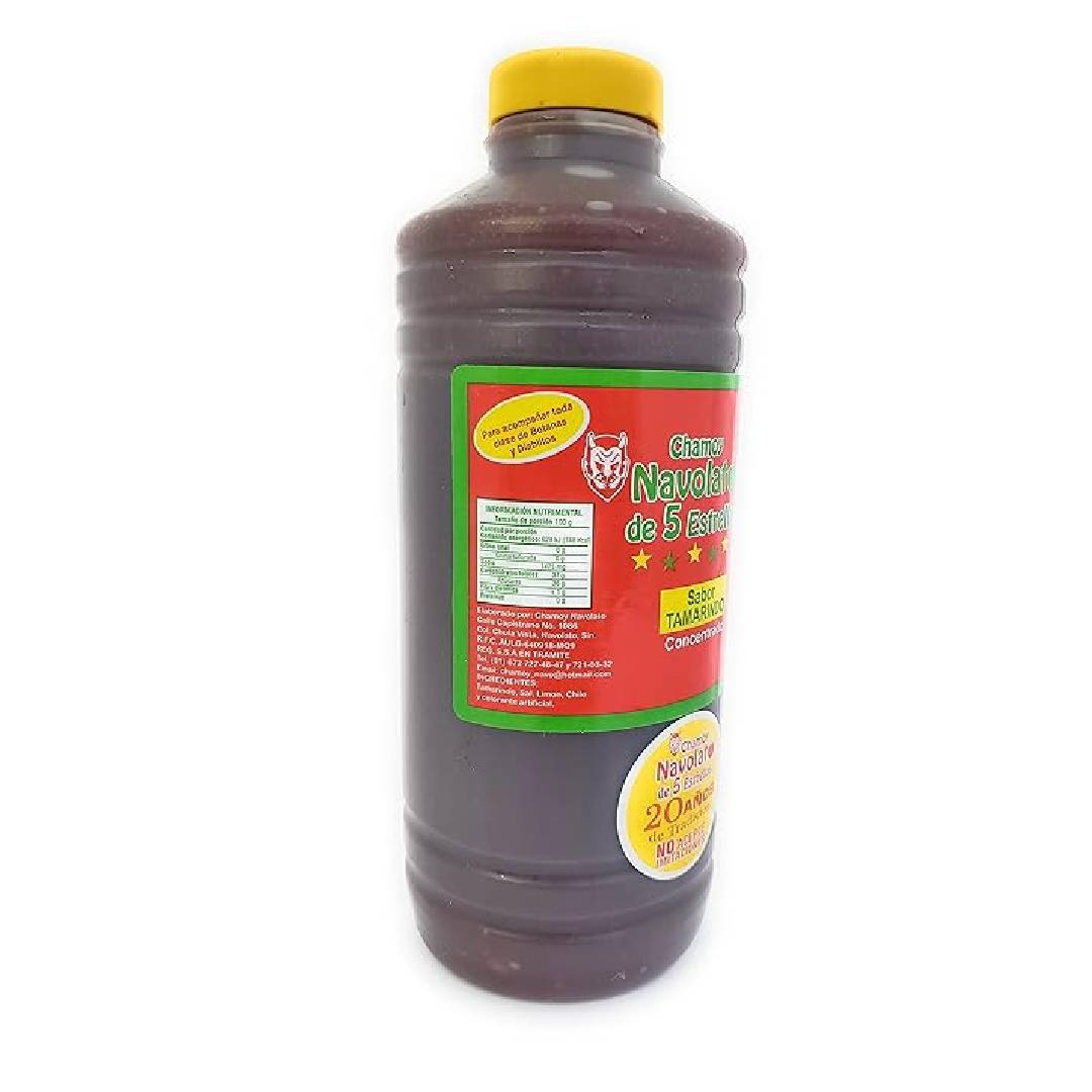 5 Estrellas Chamoy Navolato – 1 Lt Bottle