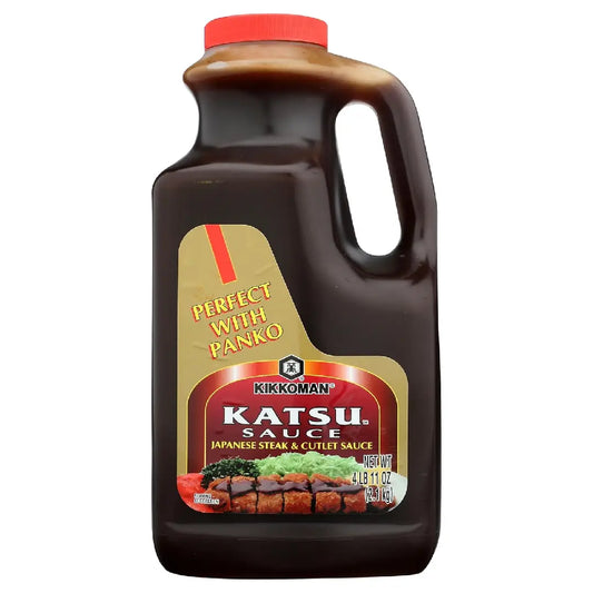 Kikkoman Tonkatsu (Katsu) Japanese Steak and Cutlet Sauce 2.1 Kilogram (4 Pound 11 Ounce)